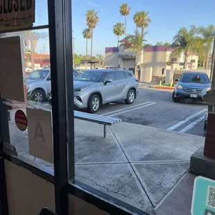 Looking outside