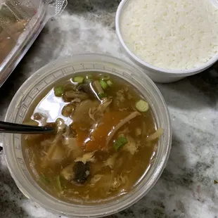 Hot and sour soup