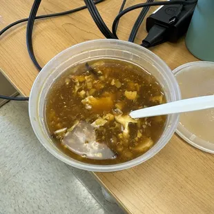 Hot and sour soup