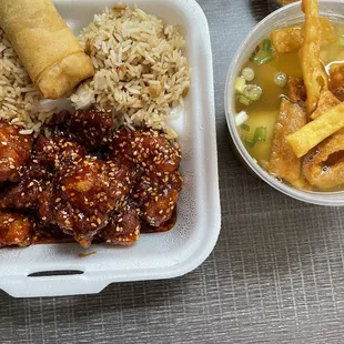 Sesame chicken