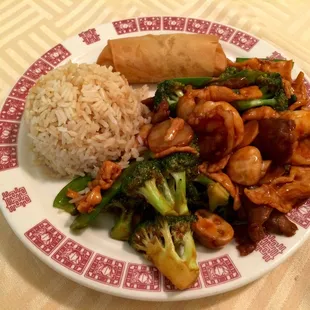 Triple Delight Lunch Special.