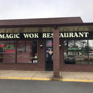 Magic Wok Restaurant.