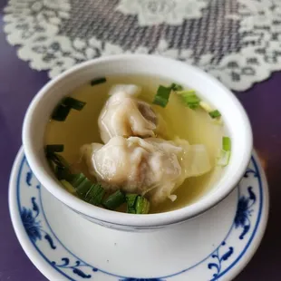 Wonton Soup.