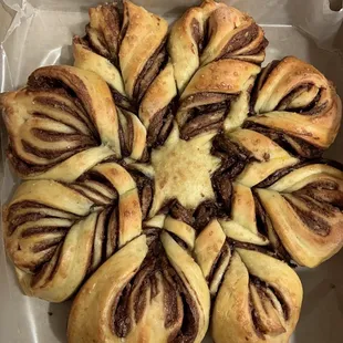 Amazing Nutella Star Broiche!