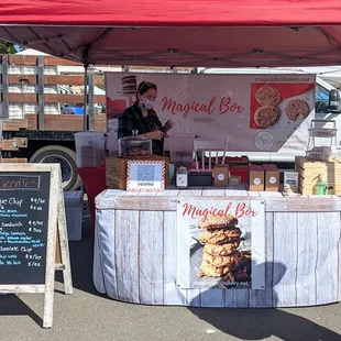 Newark Farmers Market stand