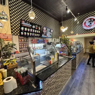 Counter area