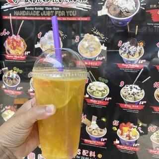 1. Mix Fresh Fruits Tea Special