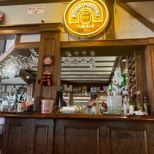 Bar area