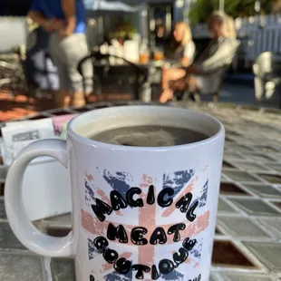 And they serve TEA