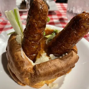 Vegetarian Bangers&amp;Mash