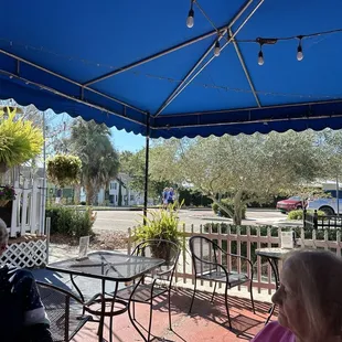 View from patio