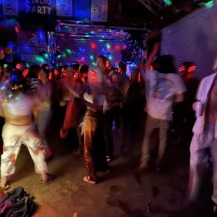 Lights, camera,  action! silent disco