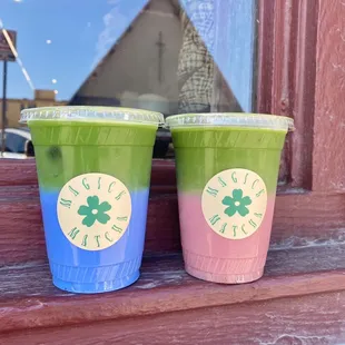 Magick matcha and pink dream