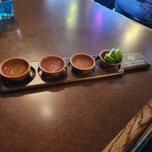 Mezcal flight!!!! So cool!!!
