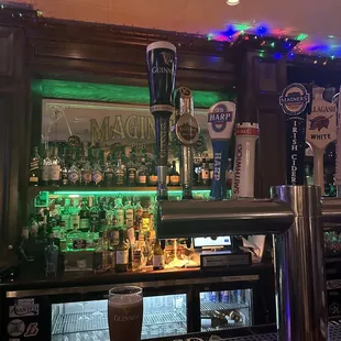 The bar at Maginn&apos;s