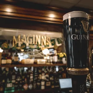 a pint of guinness