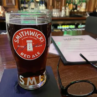 BEER!! Smithwick Red Ale. Delicious.
