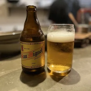 Filipino beers available