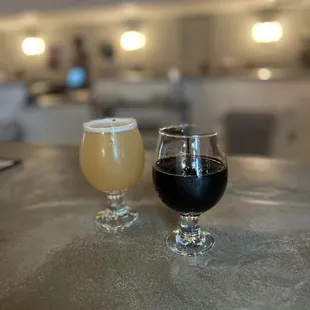 IPA and stout