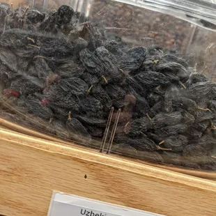 a display of dried black raisin raisin raisin raisin raisin raisin raisin raisin raisin