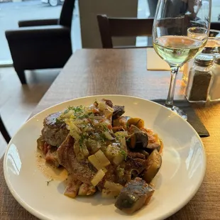 Pork Chops &amp; Ratatouille