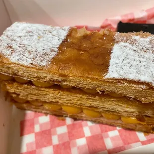 Caramel Mille Feuille