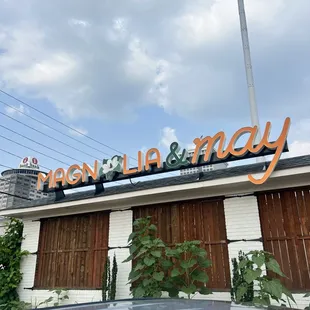 Outside sign