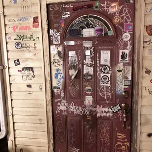 Door to get back in from the patio.  Time to replace door or is that part of the charm?