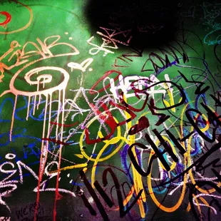 Girls bathroom wall art!!!