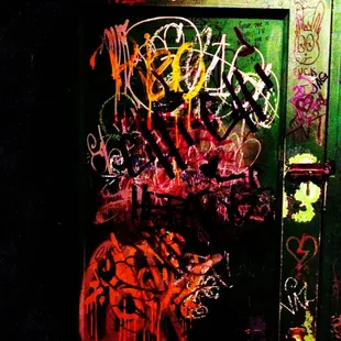 Girls bathroom wall art