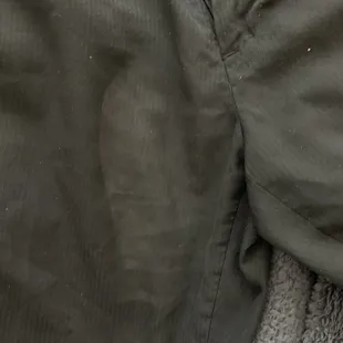 Here's the footprint of the bouncer who tried to kick me in my genitalia. Don't go to the magbar without your dick print.