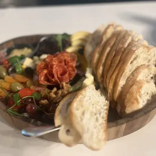 Toast with my charcuterie