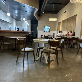 Spicy tomato bisque in a cozy environment!