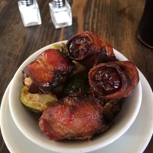 Cheese Stuffed Date Wrapped