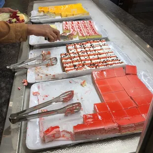 Dessert offerings, not pictured: mandatory soft serve machine.