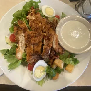 Crispy Chicken Cobb Salad