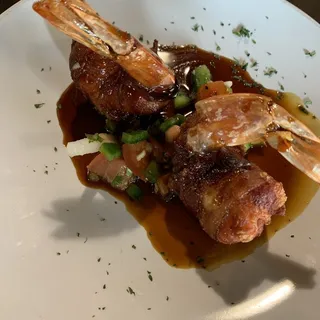 Bacon Wrapped Jumbo Shrimp