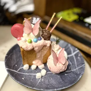 Strawberry Pocky Toast