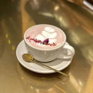 Rose Tea Latte