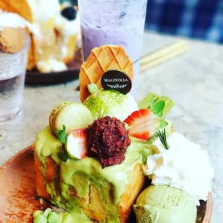 Matcha Green Tea Toast