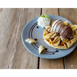 Nutella Banana Waffle