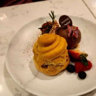 Chocolate Nutella Choux Cream