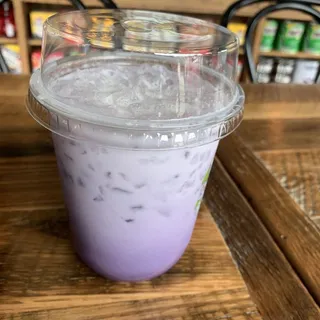 Purple Potato Iced Latte