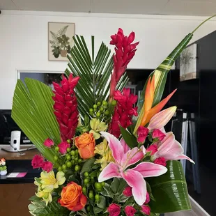 Beautiful flowers Magnolia Flowers made for my Sister's birthday