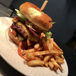 Our Woolley bomb burger