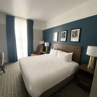 Clean but small rooms. Paper thin walls.