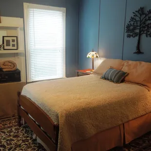 pleasing colors and comfortable beds