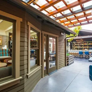 Walkway to the Bar &amp; Patio