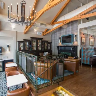 Fireplace Seating Area