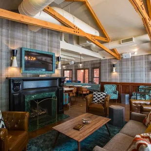 Fireplace Seating Area